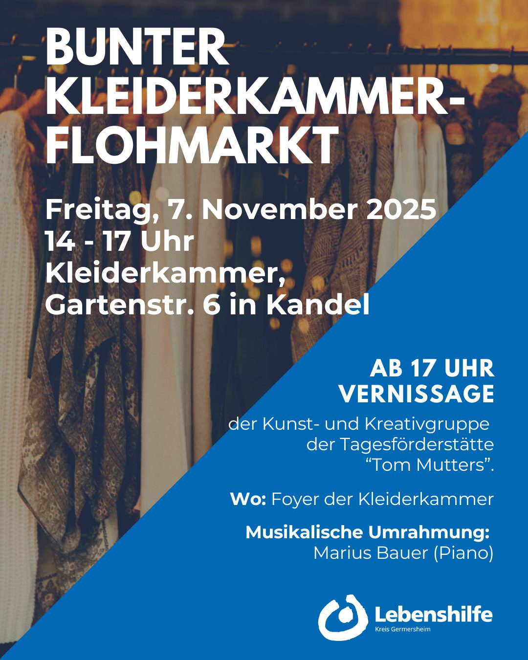 Kleiderkammer-Flohmarkt & Vernissage 1