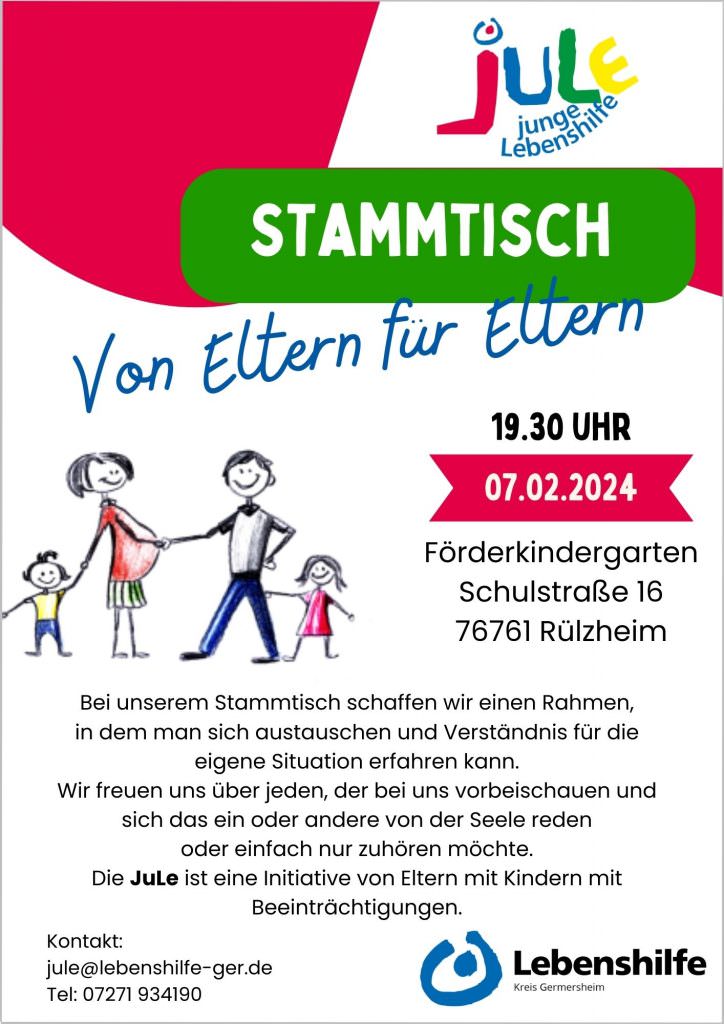 JuLe Stammtisch am 7. Februar 2024 1 JuLe Stammtisch am 7. Februar 2024 1