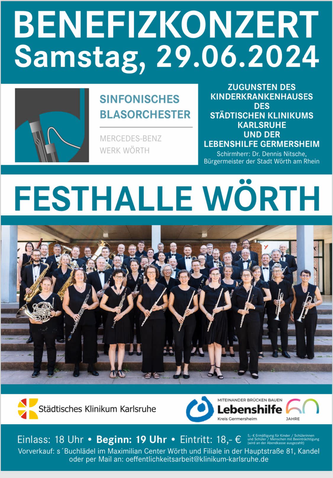 Benefizkonzert mit dem Sinfonischen Blasorchester Mercedes Benz Werk Wörth 1 Benefizkonzert mit dem Sinfonischen Blasorchester Mercedes Benz Werk Wörth 1